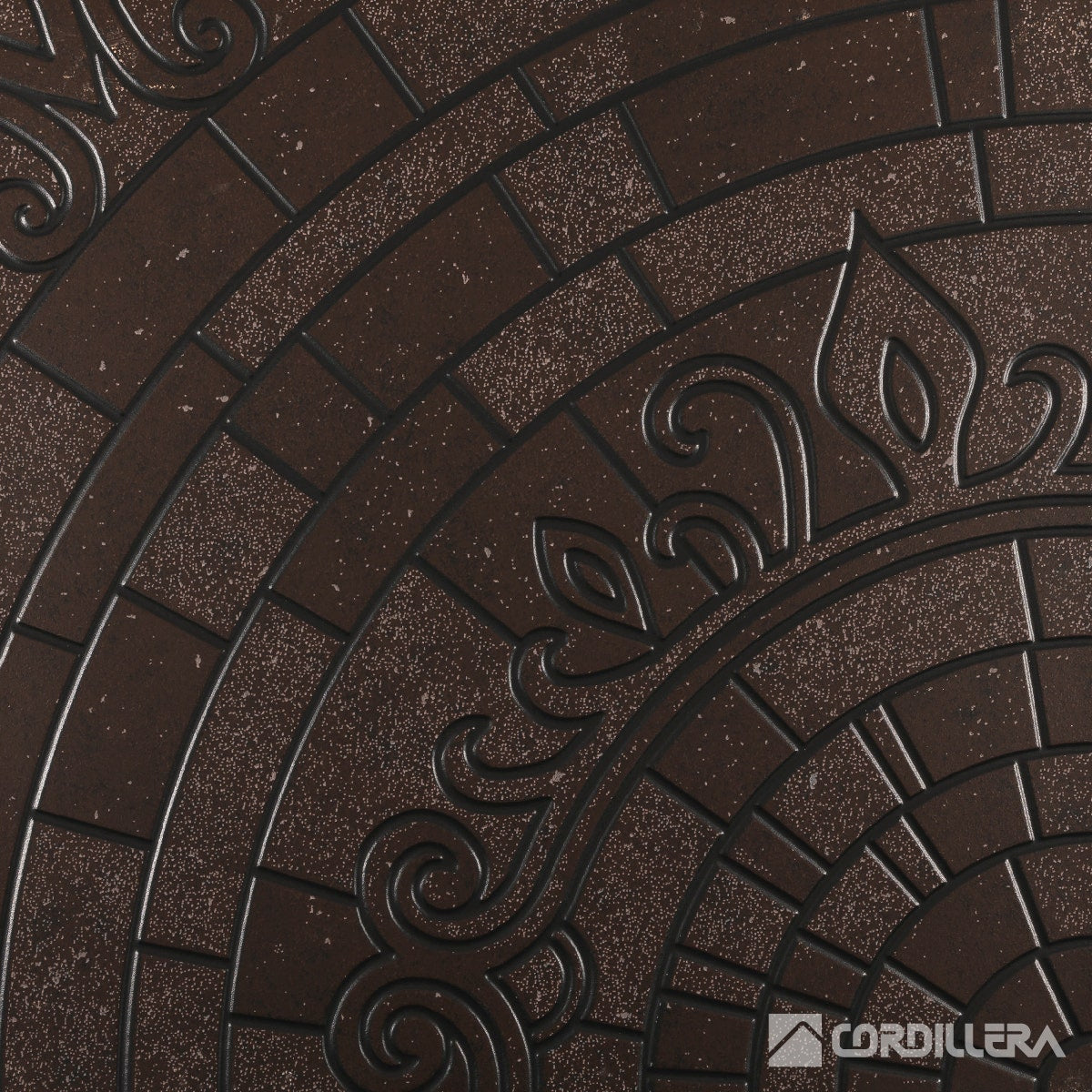 Ceram Piso Rupanco Marron 45x45 (cj2.08m2) Cordill