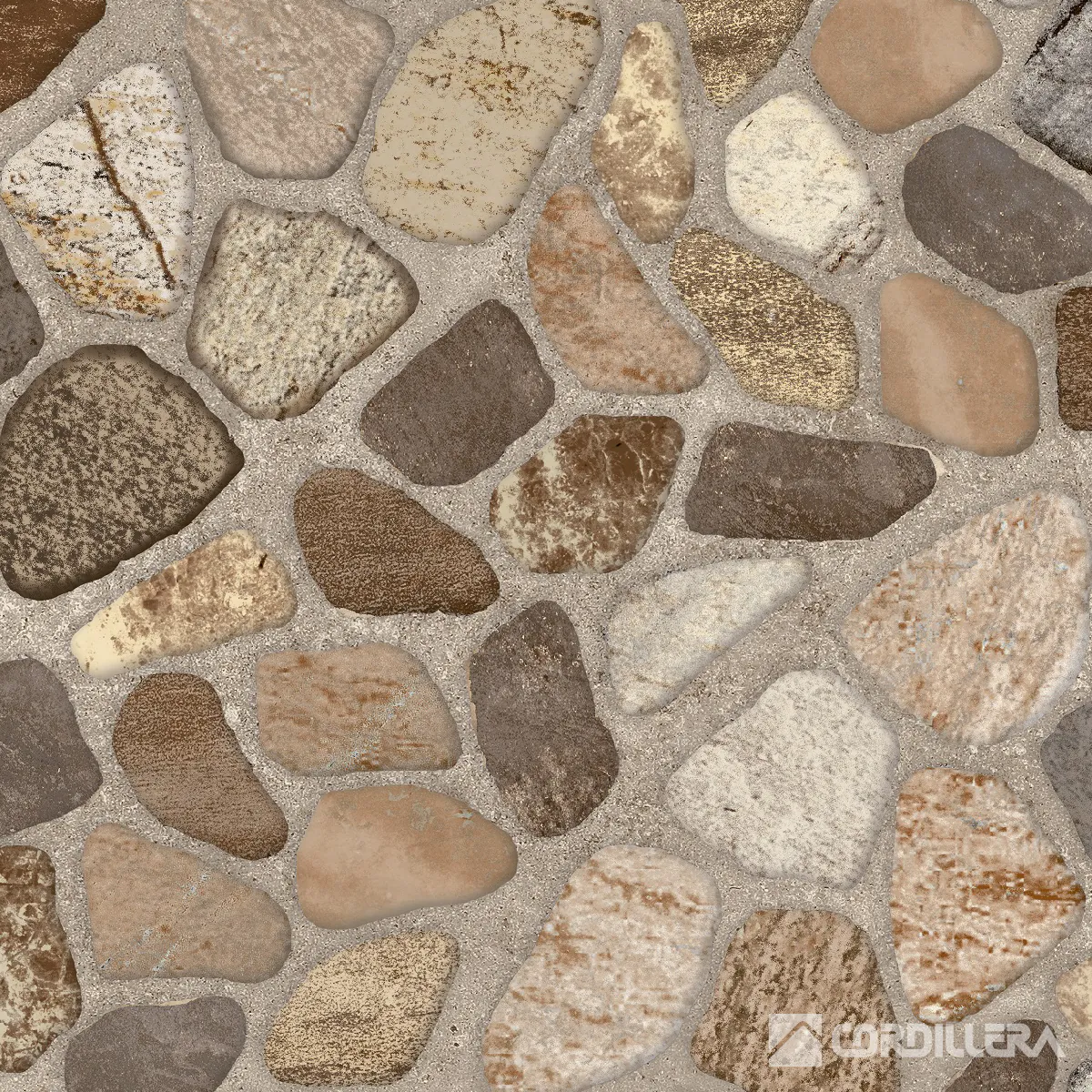 Ceram Piso Grava Beige 45 X 45 (cj 2.05m2) Cordillera