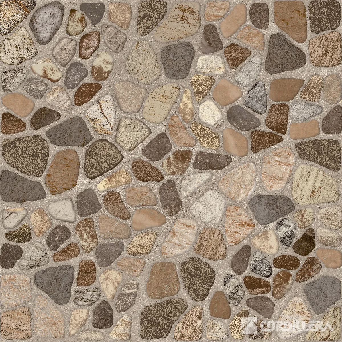 Ceram Piso Grava Beige 45 X 45 (cj 2.05m2) Cordillera