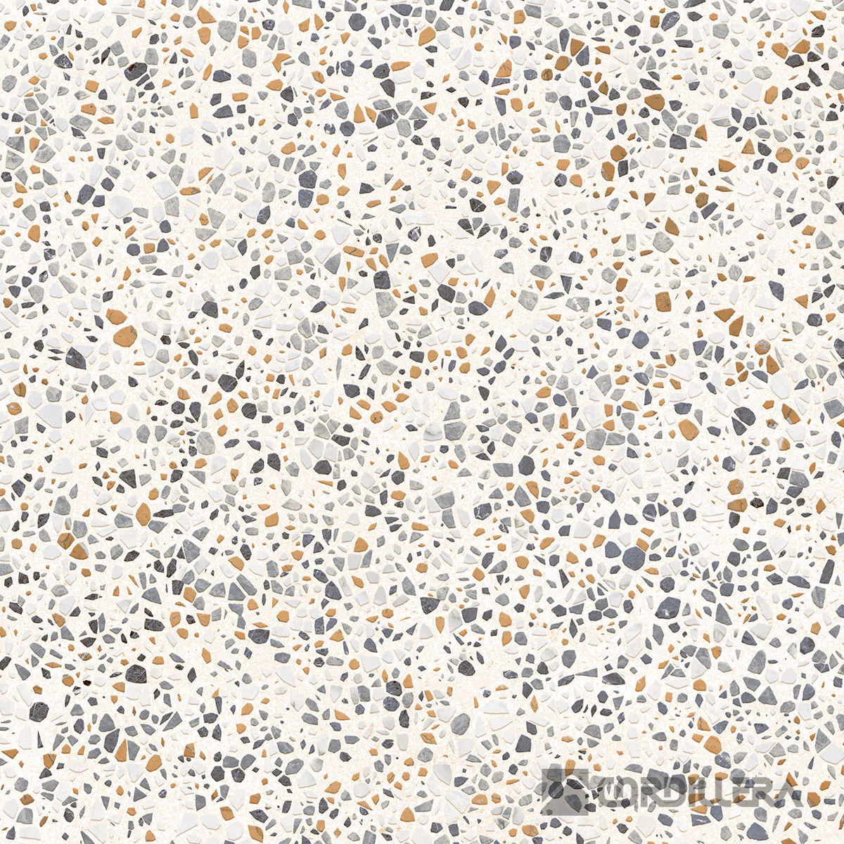 Ceram Piso Terrazo Mix Beige 61x61 (cj 1.48m2) Cordillera