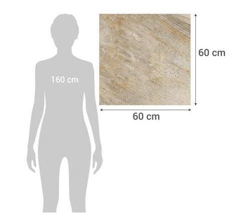 Ceram Piso Rusty 60x60 (cj 2.52m2) Cordillera