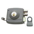 Cerradura Sobr.1985 2pit/puerta Gris Blister Poli
