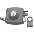 Cerradura Sobr 1985 2pit/puerta Gris Cj Poli