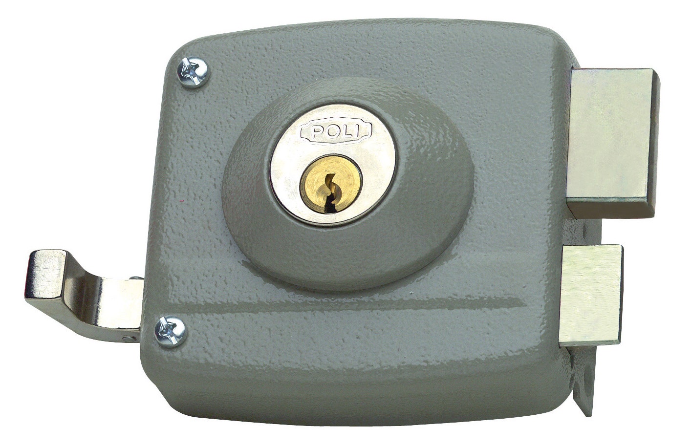 Cerradura Sobr.1974 Puerta Gris Displey Poli
