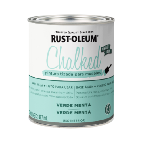 Chalked Vintage Verde Menta 1/4 Gl Rust-oleum