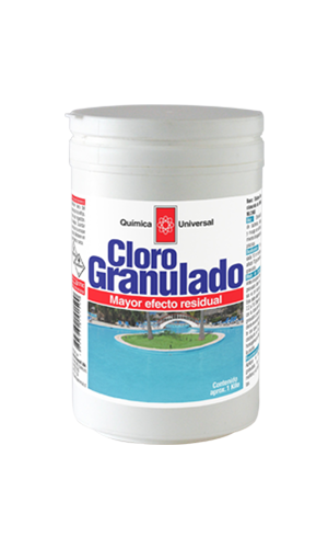 Cloro Granulado Para Piscina 1kg Química Universal