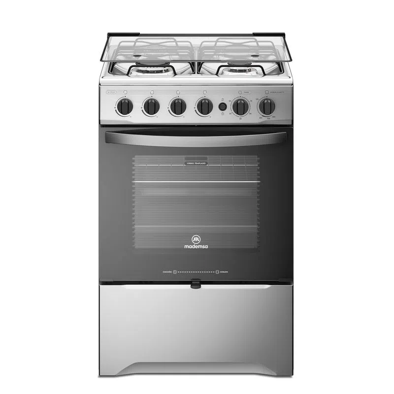 Cocina 4 Platos Inox 55cm M 775 St Mademsa