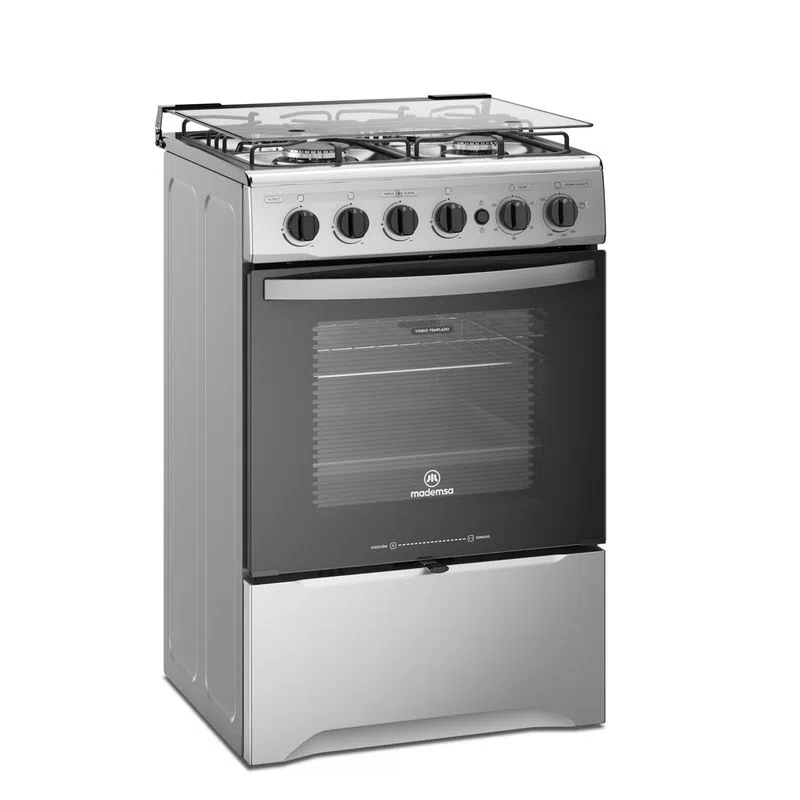 Cocina 4 Platos Inox Grill 55cm M 795 T Mademsa