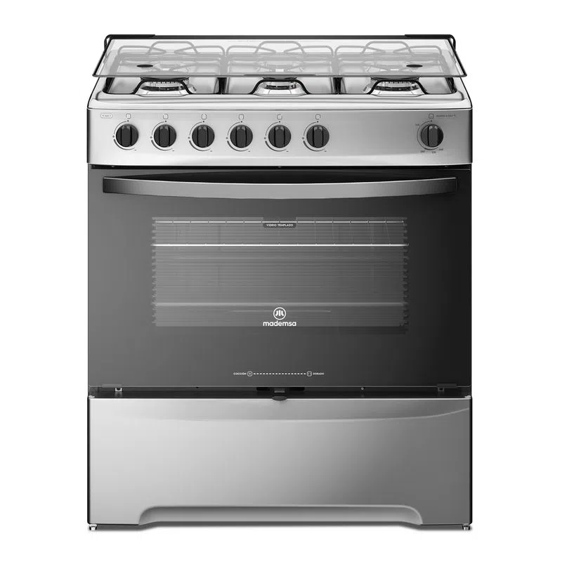 Cocina 6 Platos Inox 76cm M 820 T Mademsa
