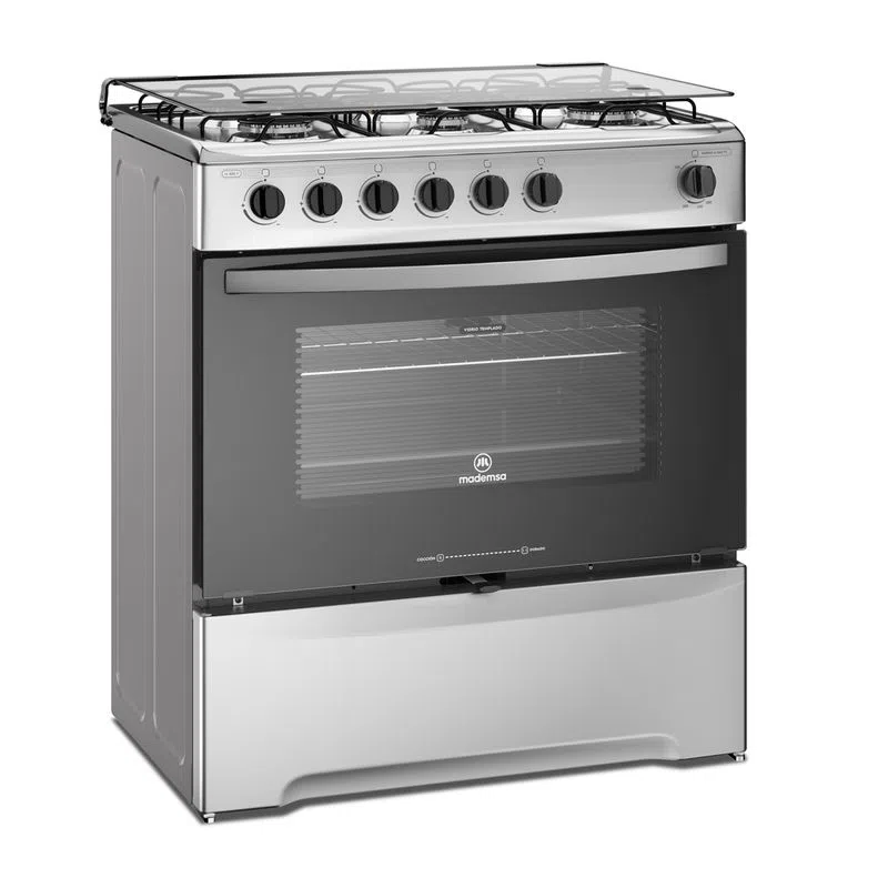 Cocina 6 Platos Inox 76cm M 820 T Mademsa