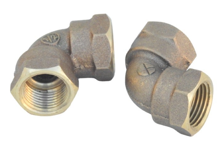 Codo Hi-Hi ½" Bronce Taumm