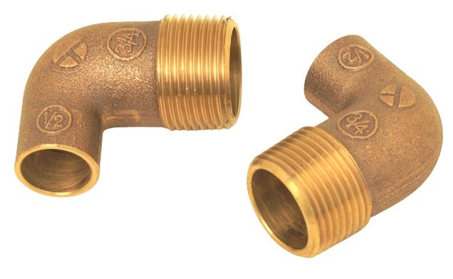 Codo So-He ½"x ¾" Bronce Taumm