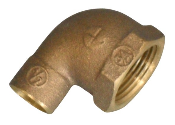 Codo So-Hi ½"x ¾" Bronce Taumm