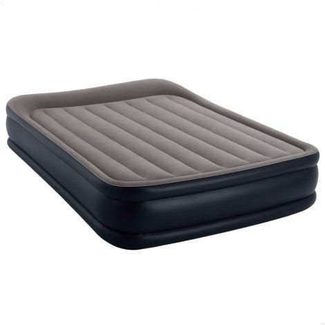 Colchón Inflable Deluxe Queen Con Inflador Incorporado Intex