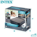 Colchón Inflable Deluxe Queen Con Inflador Incorporado Intex