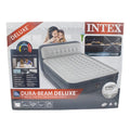 Colchón Inflable Queen Con Cabecera 152x236x86 Intex