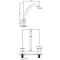 Combinación Lavaplatos 8" Mossini Stretto