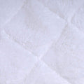 Cubre colchón Sherpa 1.5 PL Blanco Mashini