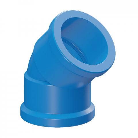 Curva Pvc Hidráulico 50 x 50mm 45° Tigre