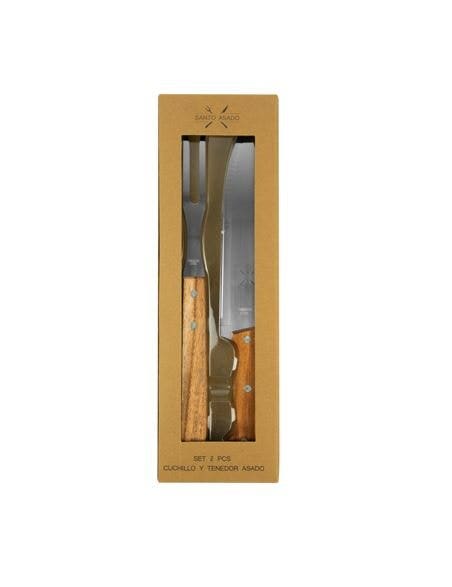 Set Cuchillo Y Tenedor Asado Alex Deco Express
