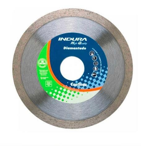 DISCO DIAMANTADO 41/2" CONTINUO INDURA