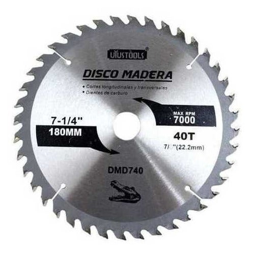 Disco Sierr Circ 7.1/4x40 Dtes. Uyust Prod. Indust