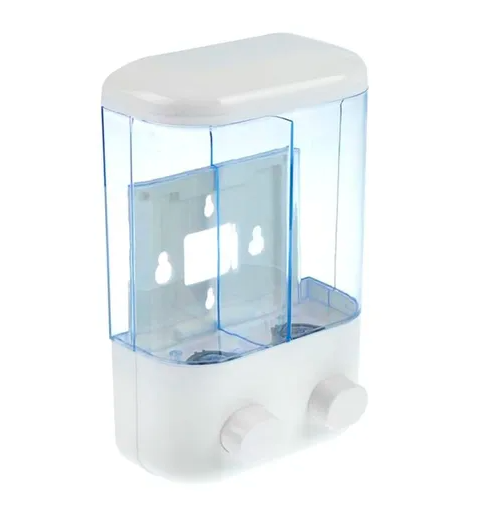 Dispensador Jabón Plástico Doble Taumm