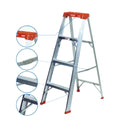 Escalera Tipo Tijera 5peldaños 90kg Winner