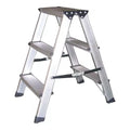 Escalera Piso Alum.3 Peld 150kg 56cm