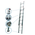 Escalera Telescópica 16 Peldaños 90kg Prodalum