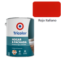 Esmalte Agua Hogar/Fachada Rojo Italiano Gl Tricolor