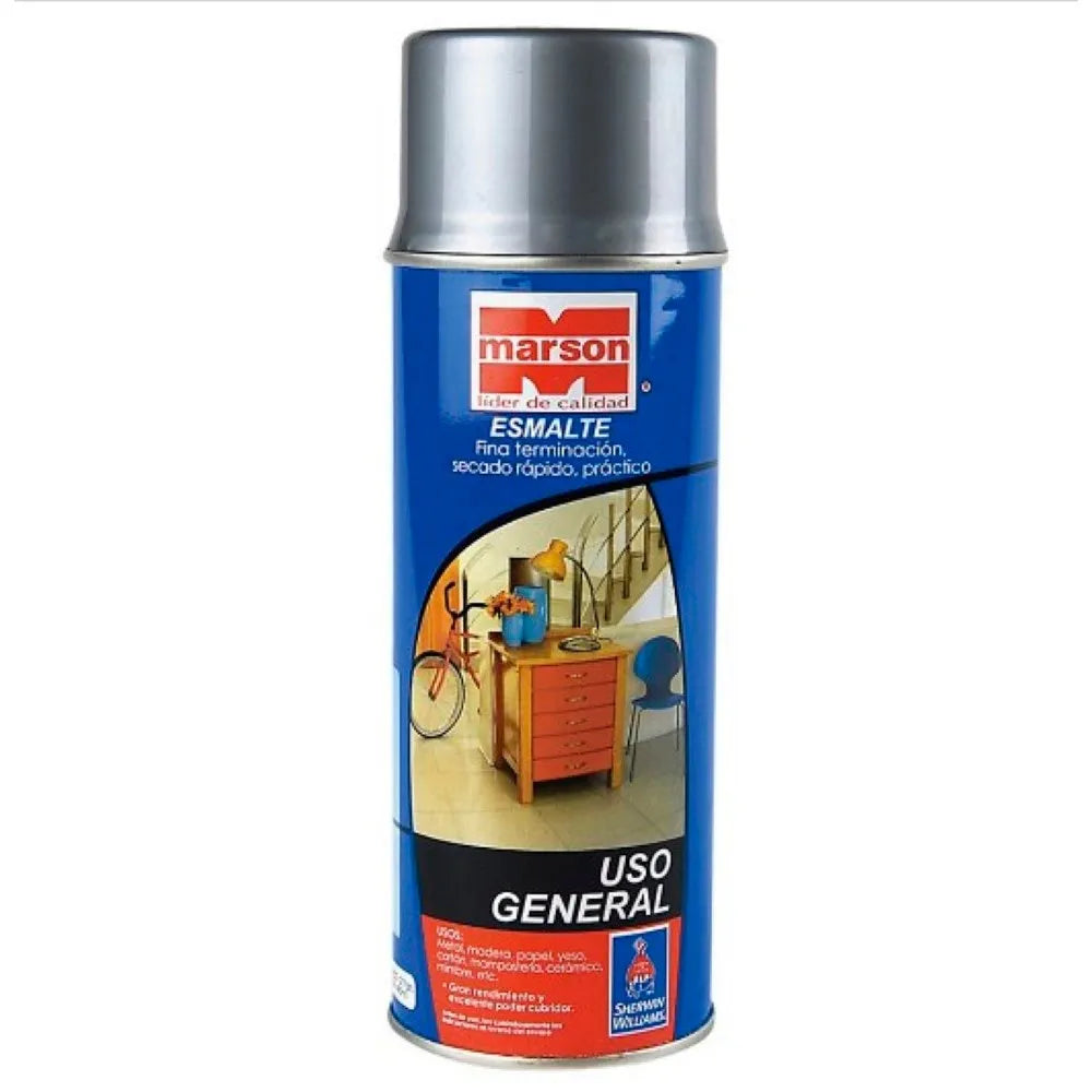 ESMALTE SPRAY ALUMINIO 485CC SH.WILL