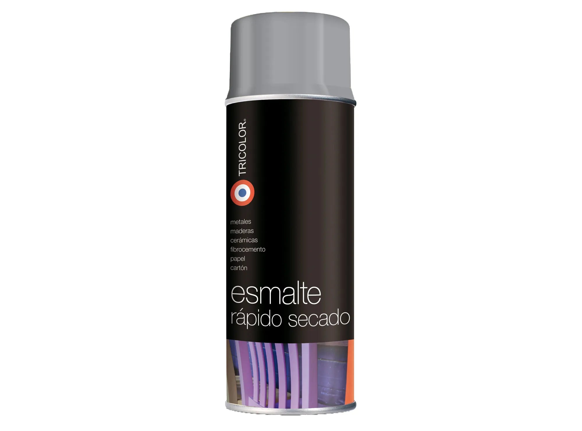 ESMALTE SPRAY GRIS MAQUINA 485ML TRICOLOR