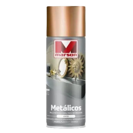 ESMALTE SPRAY METALICO COBRE 485ML MARSON