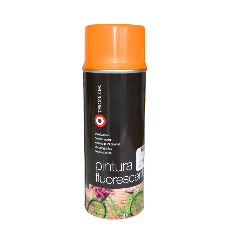 ESMALTE SPRAY NARANJO FLUORESCENTE TRICO