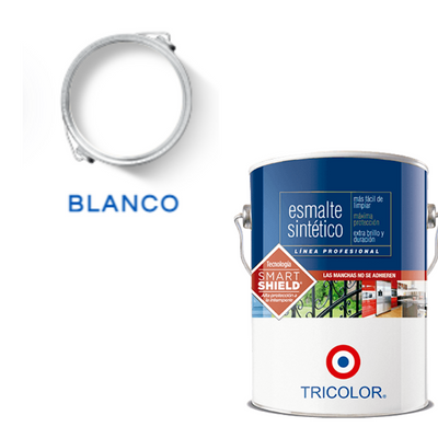 ESMALTE SINTETICO PROF BLANCO GL TRICOLOR