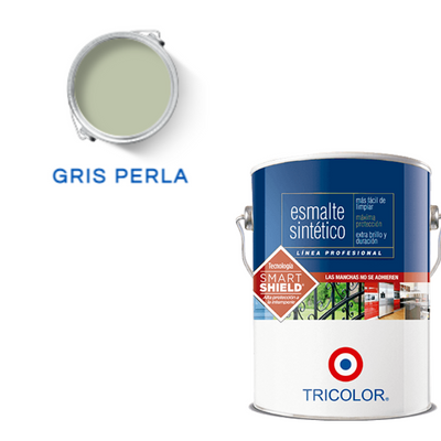 ESMALTE SINTETICO PROF GRIS PERLA GL TRICOLOR