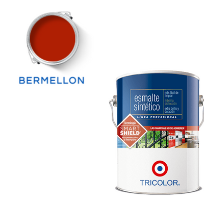 ESMALTE SINTETICO PROF BERMELLON GL TRICOLOR