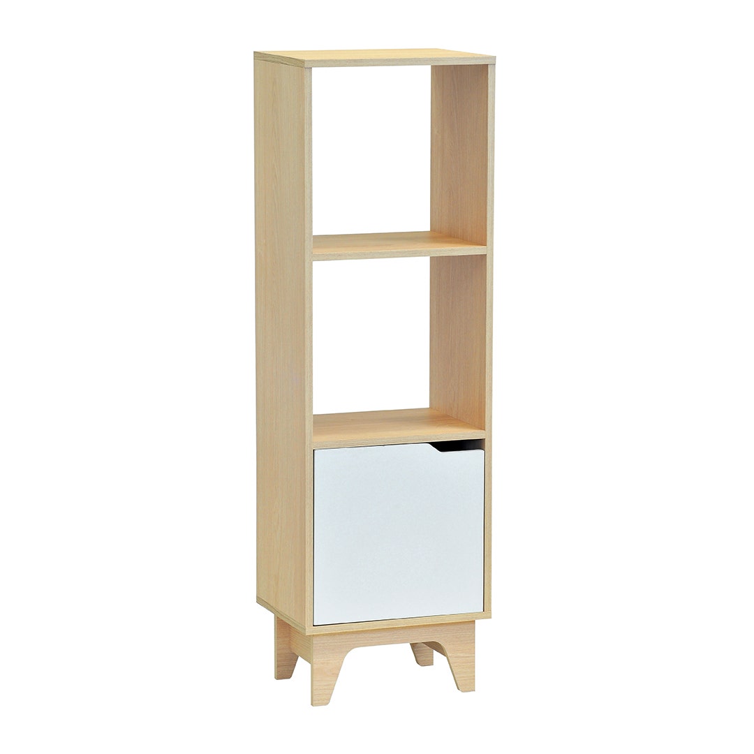 Estante Bremen Carvalo Blanco 1204015 Mobikit