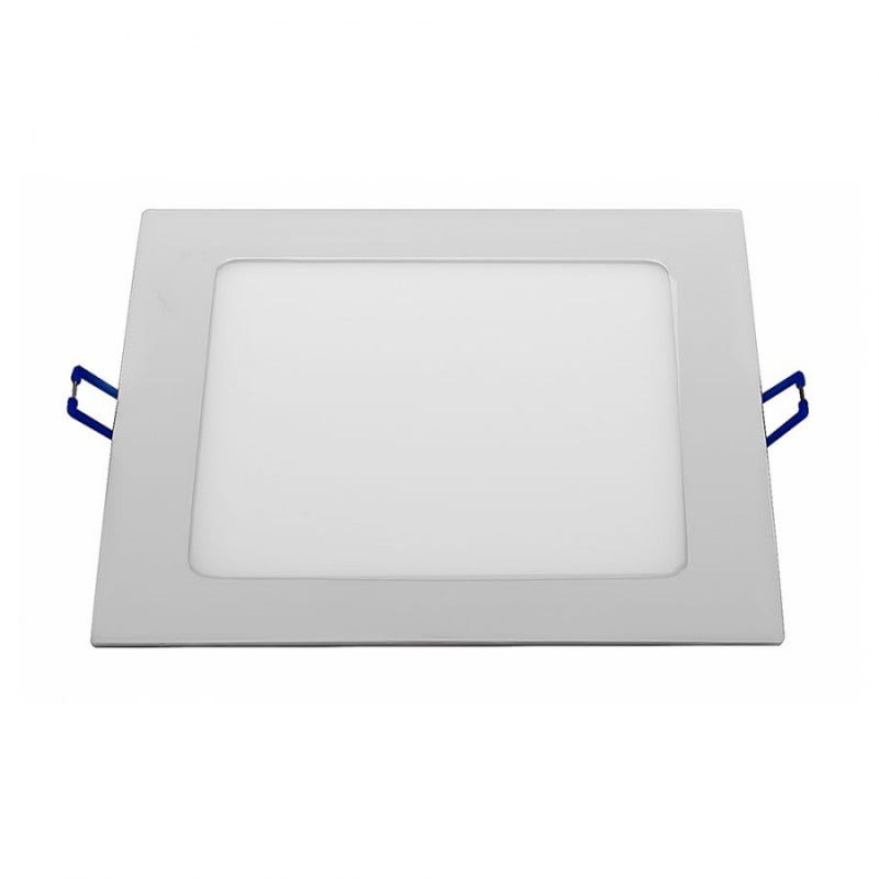 Foco Led Cuadrado Embutido 25w Luz Amarilla Con Driver Megabright