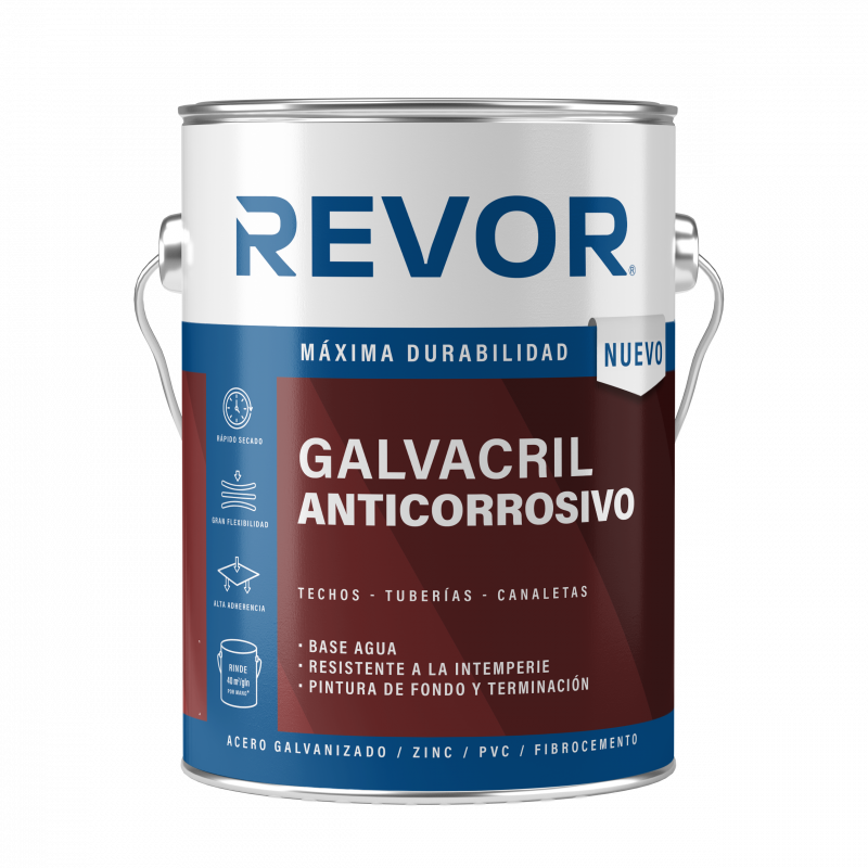 ANTICORROSIVO GALVACRIL NEGRO GL REVOR