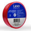 Huincha Aisladora Pvc 3/4"x 20mt Roja Lexo