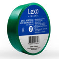 Huincha Aisladora Pvc 3/4" X 20 Mt Verde Lexo