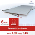 Internit 6mmx1.20x2.4mt Volcan