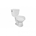 Juego Baño Wc Caburga Descarga 30.5 Cm Blanco Fanaloza