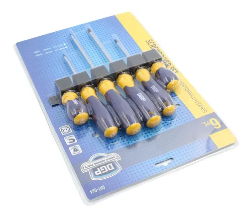 Juego Destornilladores 6 Pzs Dgp