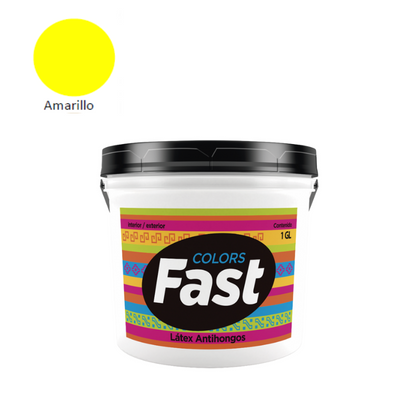 Latex Fast Antihongo Amarillo Gl Tricolor