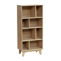 Librero Domino Maxi 60x29.5x135.5 Cm Carvalo