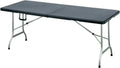 Mesa Plegable 180 X 74 X 74cm Simil Rattan