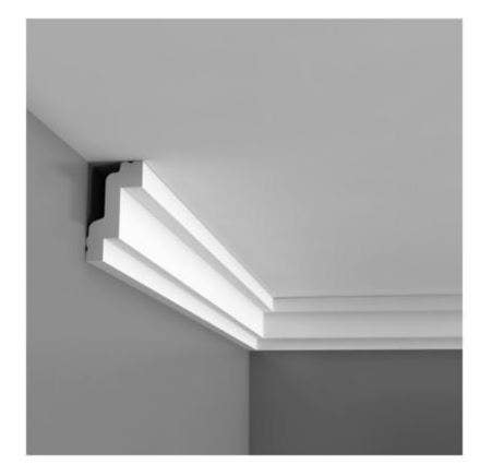 Moldura Aislapol Cornisa CB-531N 45x25mm Basixx Orac